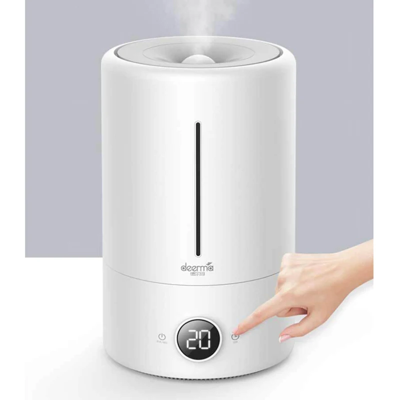touch screen version Увлажнитель воздуха xiaomi Mijia deerma 5L, 35 дБ, тихий, Очищающий воздух для помещений с кондиционированием воздуха, офисный, бытовой - Цвет: touch screen version