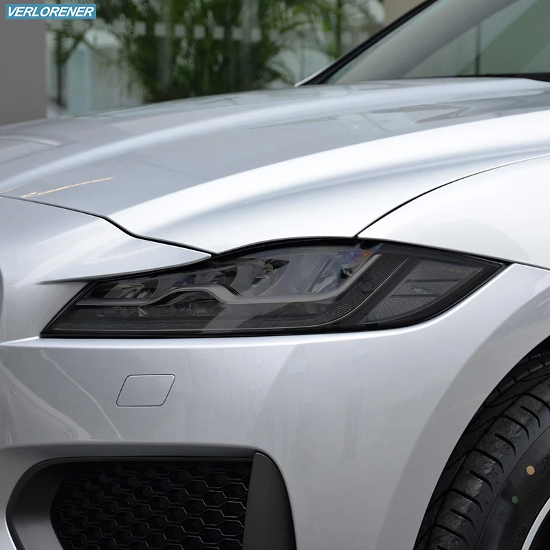 Car Headlight Protective Film Taillight Smoked Black Tint Wrap Vinyl Transparent TPU Sticker For Jaguar F Pace X761 2017-Present Car Headlight Protective Film Taillight Smoked Black Tint Wrap Vinyl Transparent TPU Sticker For Jaguar F Pace X761 2017-Present