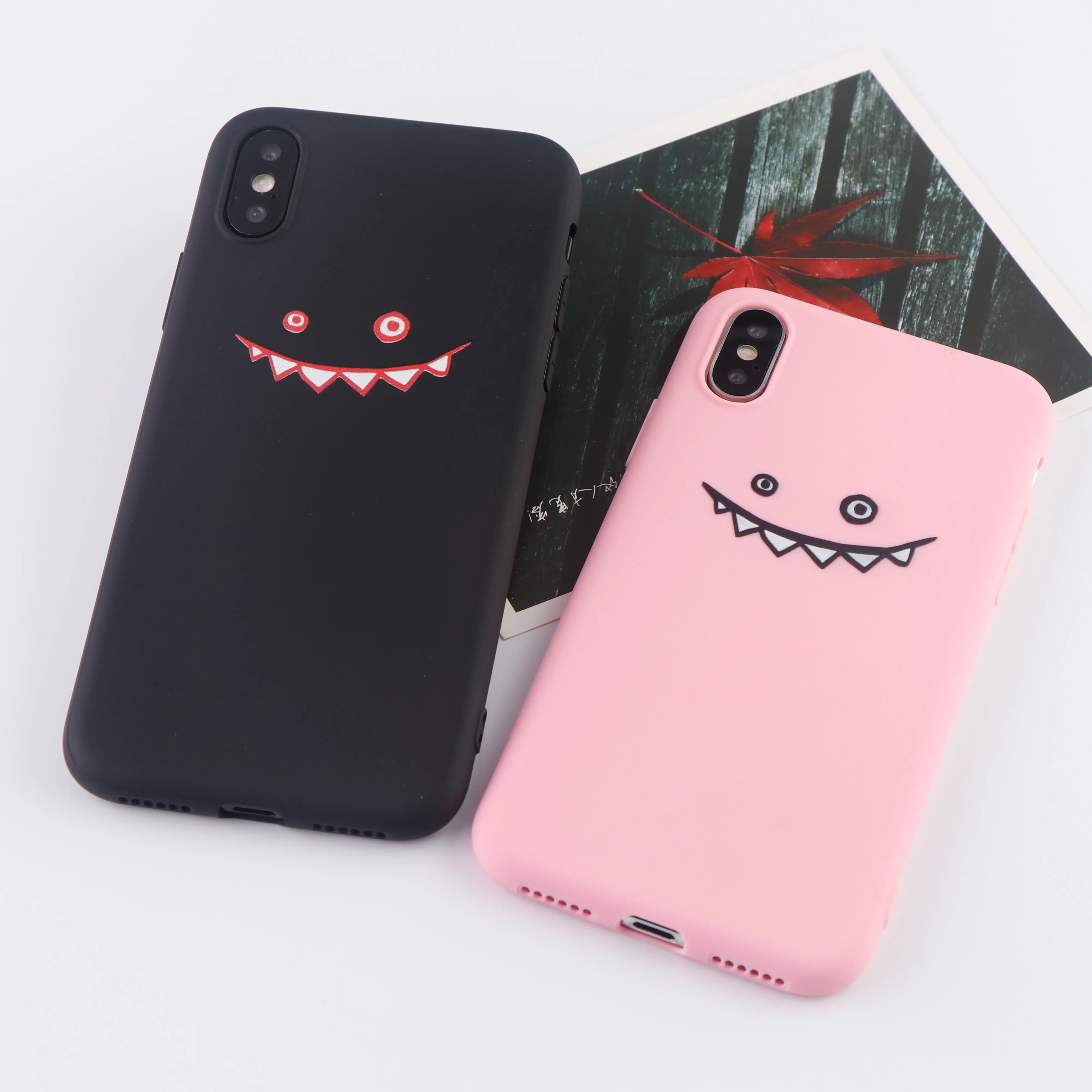 Чехол для телефона Smile iPhone 6s 7 8 11 Plus Pro X XS Max XR модные чехлы со Свинкой мягкие