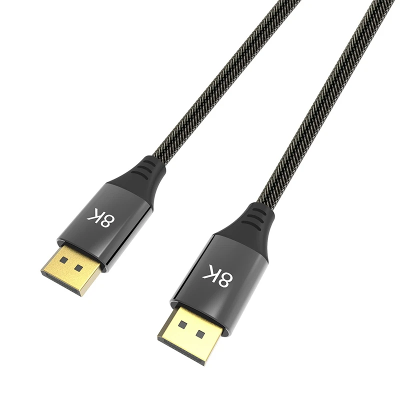 Кабель порта дисплея 144 Гц кабель 1 4 8K 60Hz HD 3D для HDTV карты изображения проектор