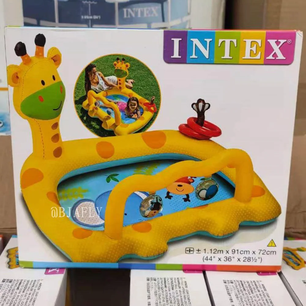 

INTEX Cartoon Deer Pool Thickened Inflatable swimming pool Swimming Pool Inflatable Pool Bathing Kid Home Outdoor