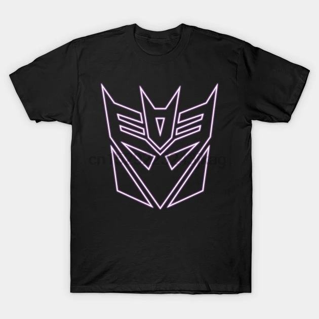 Мужская футболка с логотипом Decepticon светящаяся для женщин и мужчин | одежда