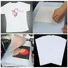 50 шт.компл., футболка A4, передаточная фотобумага, термопечать, струйная печать, ткань A4, бумага для футболок, печать легкая Y5o5