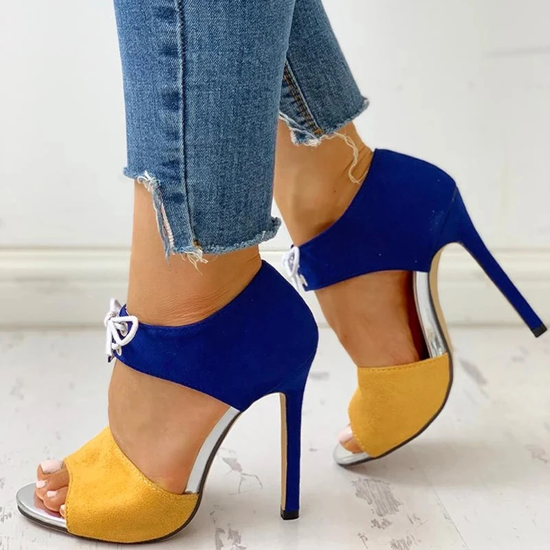 New Summer High Heels Pumps Sandals Shoes Woman Fashion Sexy Ladies Increased Stiletto Super Peep Toe Shoes