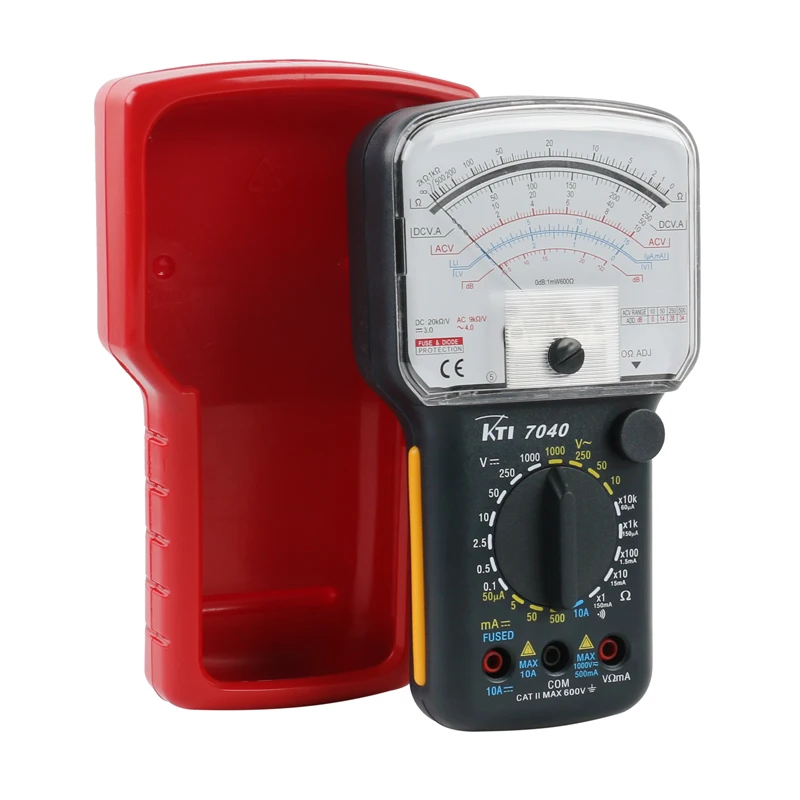 Высокоточный Высокочувствительный Указатель мультиметр KT7040 Омметр аналоговый