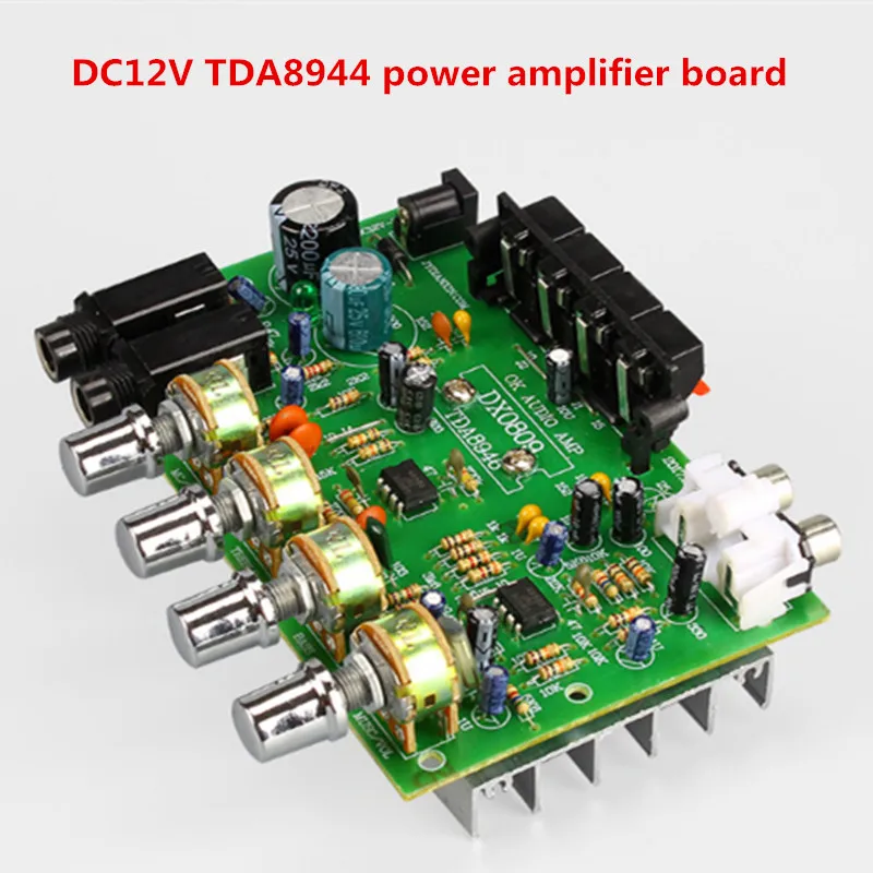 Усилитель звука TDA8944 2 1 Versterker плата аудиоусилителя Placa усилитель 30x2 Вт тоновая DC12V