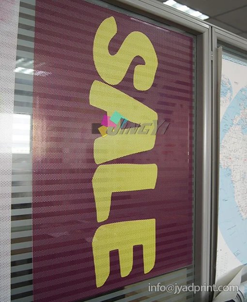 Индивидуальная печать односторонние визуальные рекламные наклейки