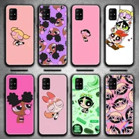 cute cartoon girl phone case for samsung galaxy a52 a21s a02s a12 a31 a81 a10 a30 a32 a50 a80 a71 a51 5g