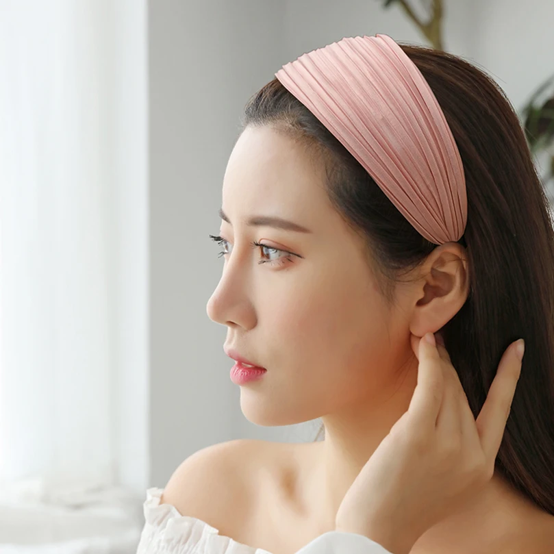 Женская широкая кружевная лента для волос AWAYTR аксессуар с леопардовым принтом