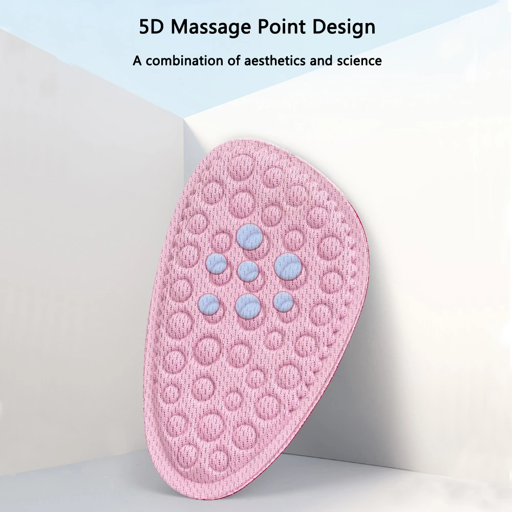 Breathable Forefoot Pads for Shoes Inserts Women High Heels Memory Foam Sponge Massage Shoe Cushion Pain Relief Foot Care Pad
