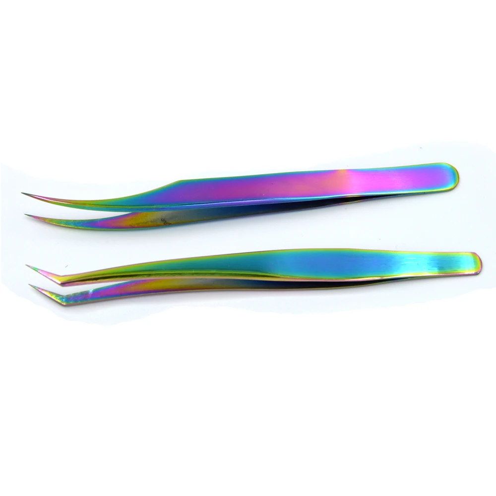 

Super precision Dolphin stainless steel volume eyelash extension tweezers