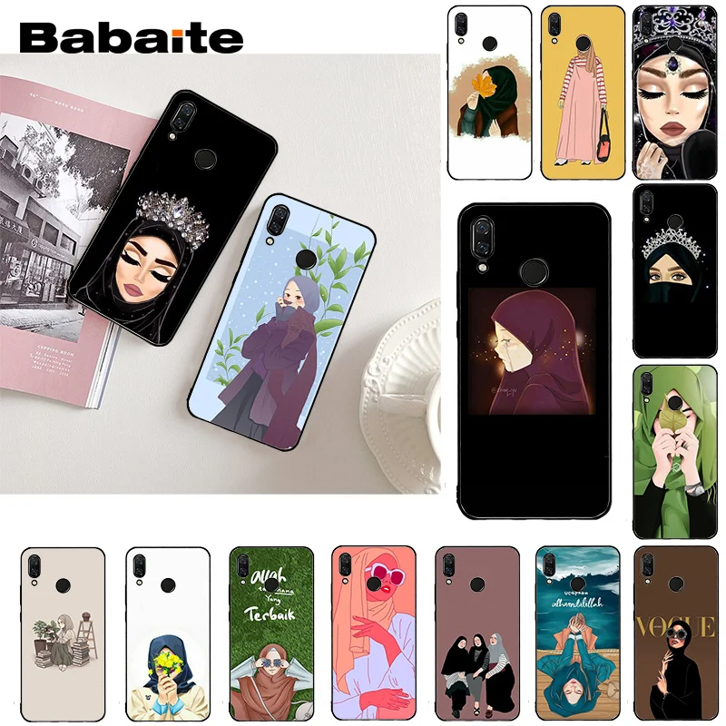 Чехол для телефона Babaite с рисунком хиджаба в эстетике мусульманской девушки
