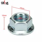 Glixal GY6 49cc 50cc задняя гайка сцепления для 139QMB 1P39QMB 139QMA китайский скутер мопед ATV Go-Kart двигатель (2 шт)