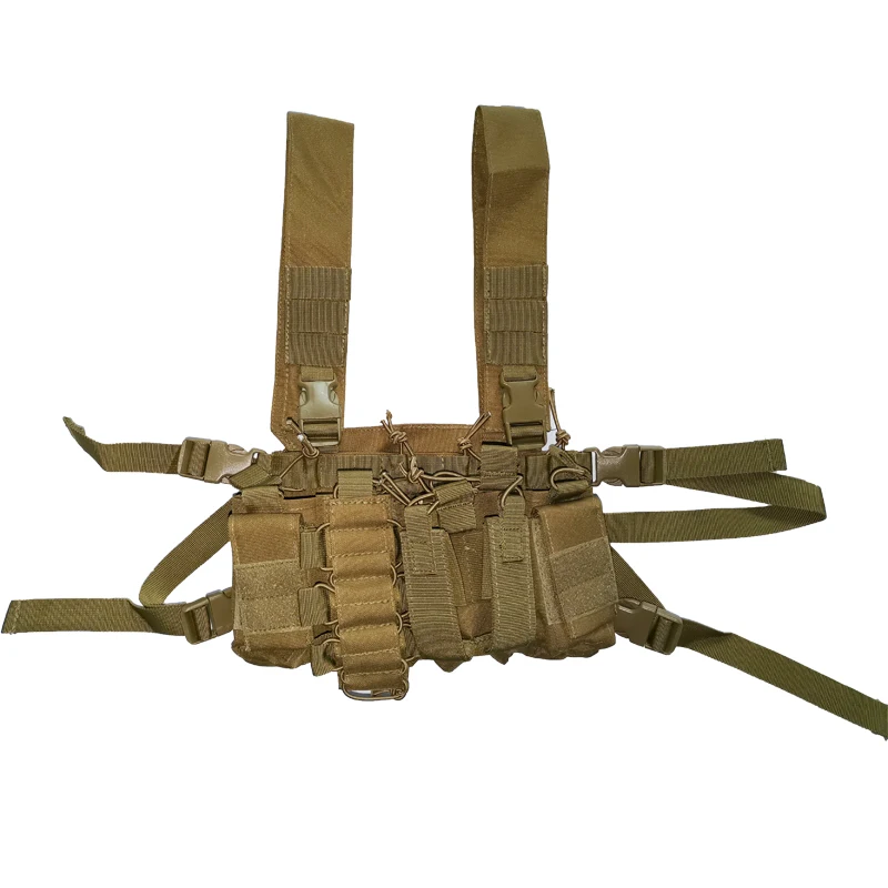 Airsoft Paintball Multicam Tactical Chest Rig Military Combat Vest Mag Pouches AK AR M4 Hunting Shoulder Clothes Gear | Спорт и