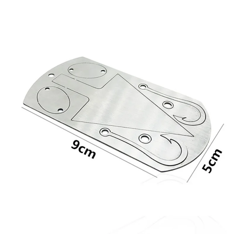 Многофункциональные рыболовные снасти с крючком Мульти инструмент для отдыха на