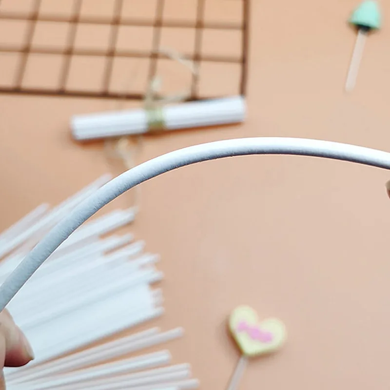 Круглый леденец на палочке плесень с барабанные палочки DIY домашний десерт пресс