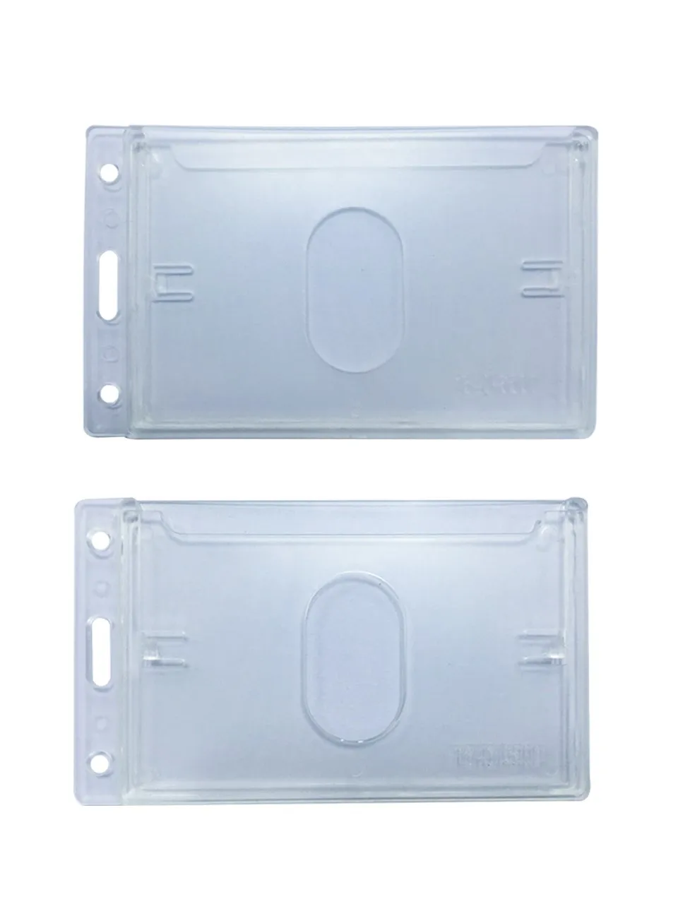 

1840-6500 Frosted Vertical Rigid Plastic Card Dispenser - Max Insert Size 86 mm x 54 mm