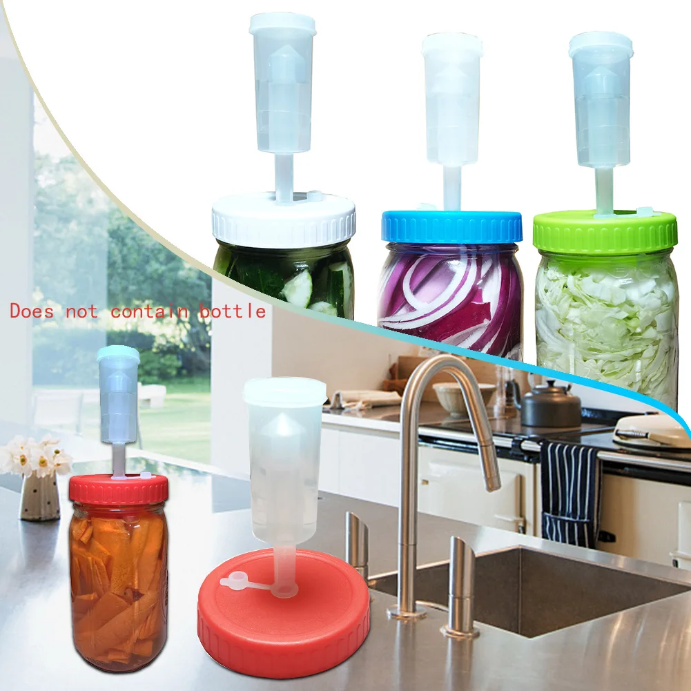 4 шт. в упаковке для изготовления кислой капусты Кухня банку с шлюзовой