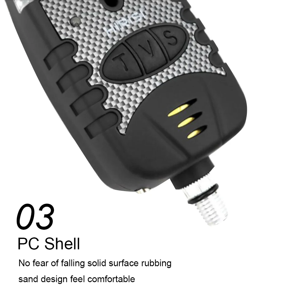 

Bite Alarm Accessories Waterproof LED Indicator Anti Impact Tools Outdoor Carp Fishing Swinger Set Electronic Durable Sea Pole