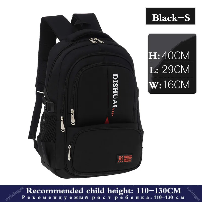 

New Schoolbag Suitable For 1m-1.6m Children Orthopedic School Backpack School Bags For Boys Waterproof Backpacks Kids Satchel