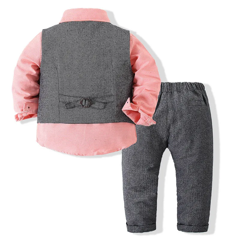 SAMGAMI новинка 2020 осенний костюм для маленьких джентльменов комплект одежды