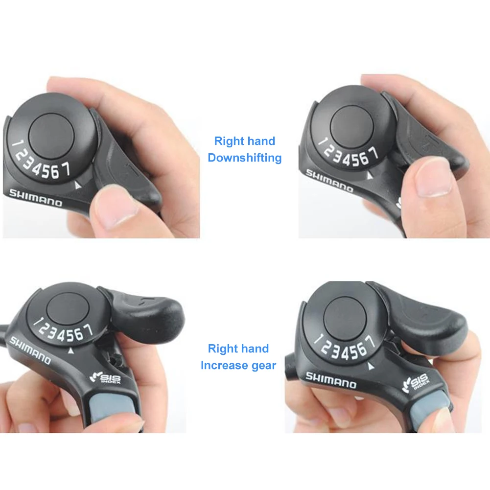 Флуоресцентный рычаг переключения передач велосипеда 3/6 скорость 18/21 шифтеры tx30