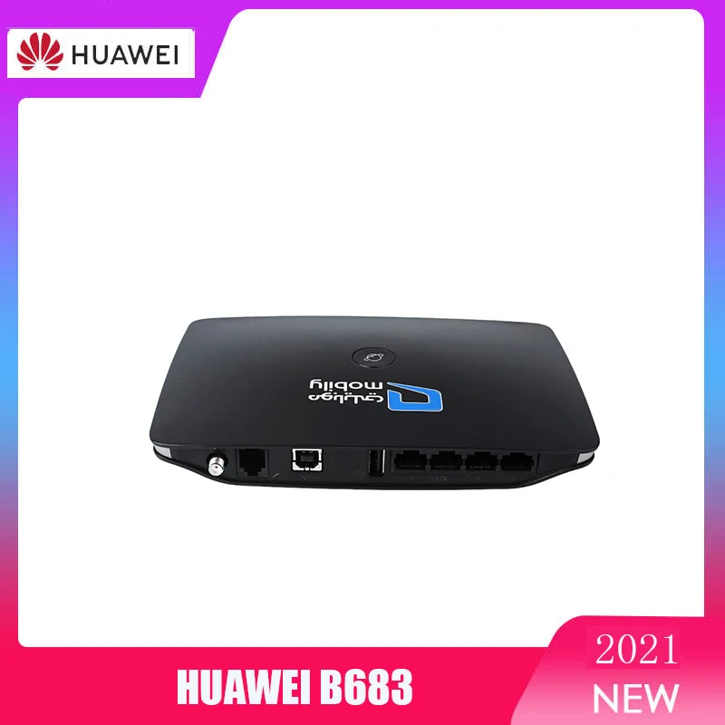 

Cheap Unlocked Huawei B683 3g Sim Wireless Terminal Router Support 3G 850/900/1800/1900MHz Black Color