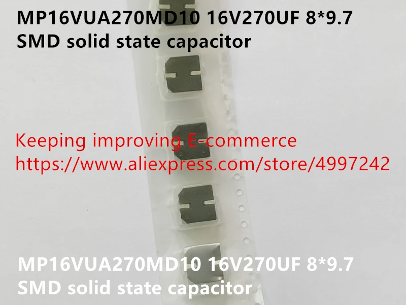 Оригинальный новый 100% импортный твердотельный конденсатор (индуктор) MP16VUA270MD10