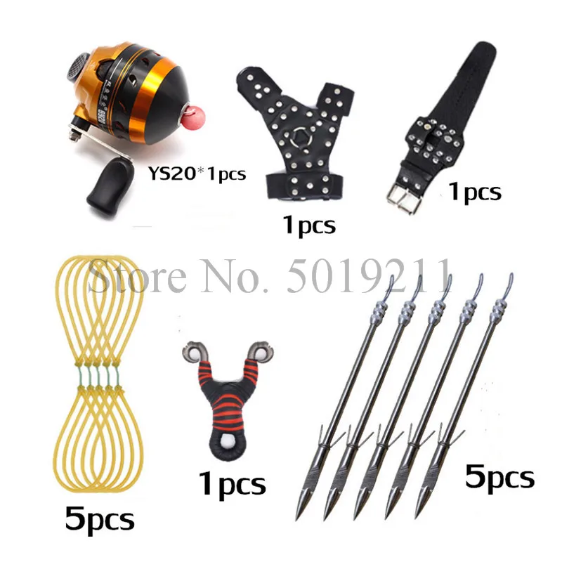 1 Набор рыболовных слингобов для стрельбы из лука точное выталкивание рыбы слинг