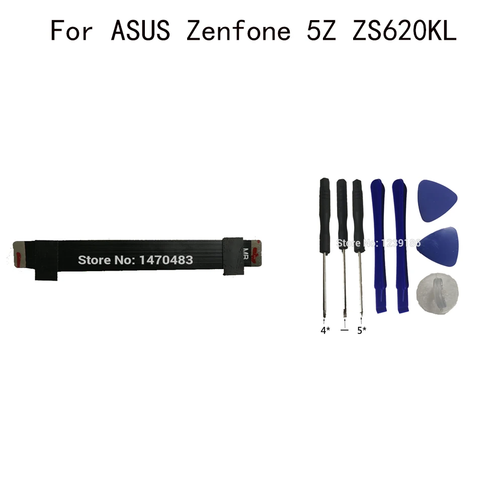 For Asus Zenfone 5Z ZS620KL FPC Flex Cable Connect The Main Board And USB Charging Repair Parts+Tool | Мобильные телефоны и