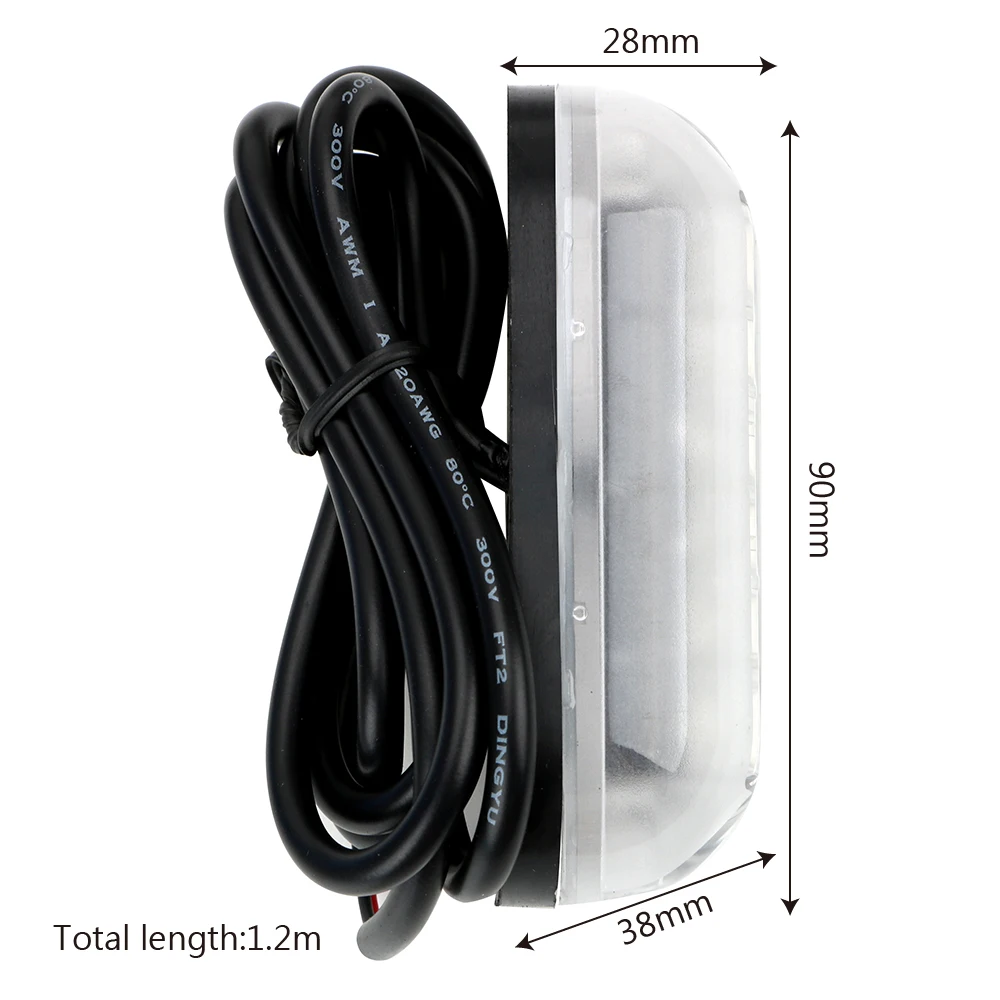 

Atmosphere Light Universal White/Red/Blue/Green Waterproof 6 LED Auto Decorations Car-styling Car Accessories