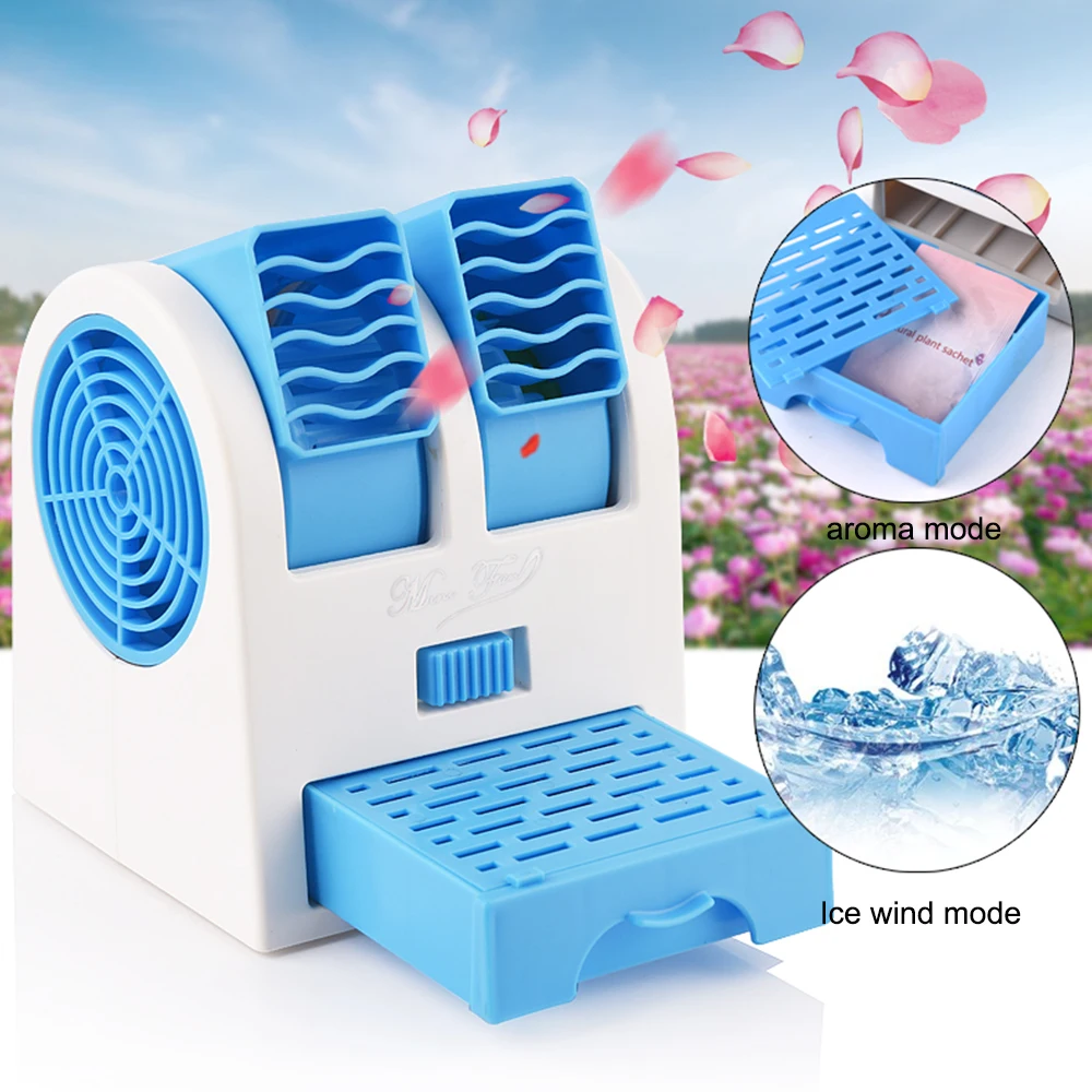 Портативный usb мини кондиционер небольшой вентилятор охлаждающий прибор с