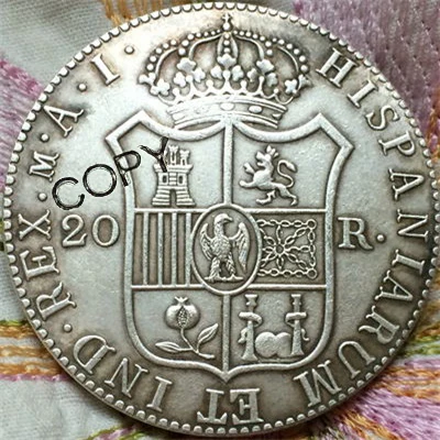 1809 Испания 20 Reales - Joseph Наполеон монеты | Дом и сад