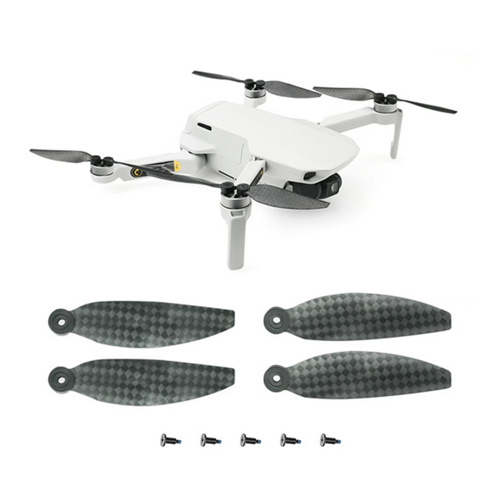 1/2 пар лопастей пропеллера из углеродного волокна для Mavic Mini быстросъемные