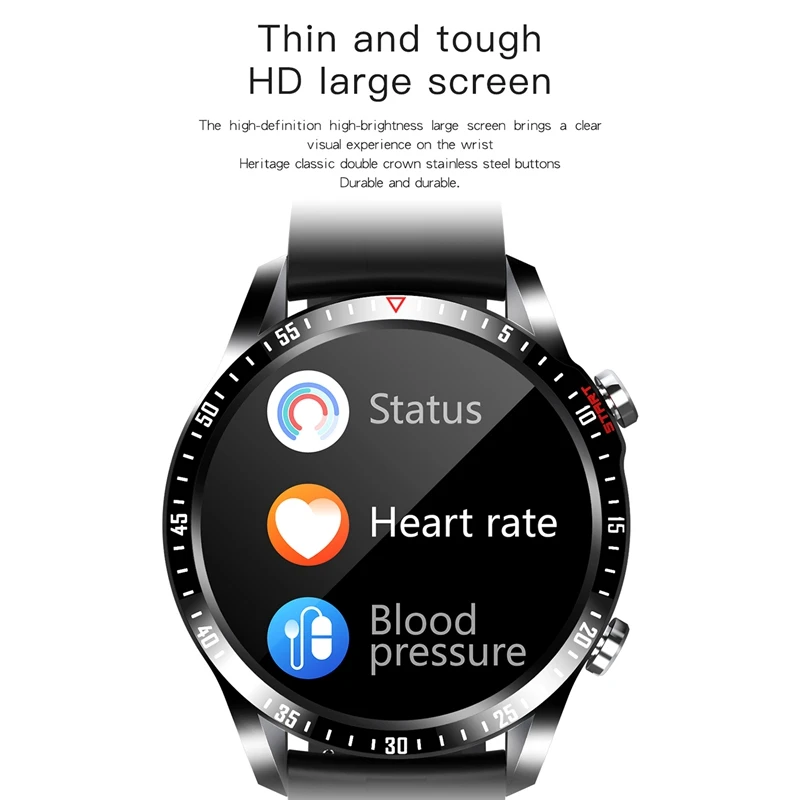 

Smart Watch Waterproof Body Temperature Fitness Tracker Smart Bracelet Heart Rate Monitor for Ios Android Smart Watch