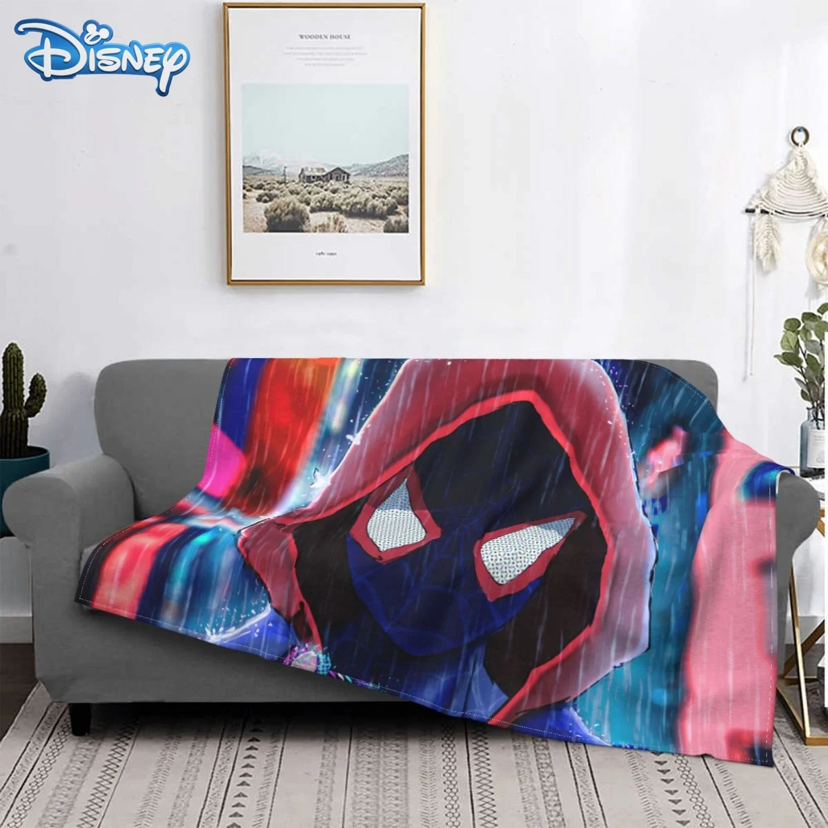 

Disney Marvel Spider-Man Plush Blanket 3D Printing Sherpa Adult Children Blanket Soft Warm flannel Throw Sofa Bed Cover Plaid