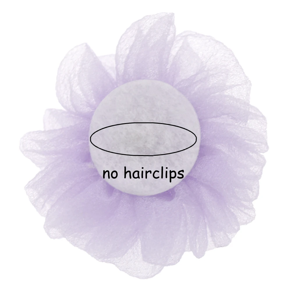 Аксессуары для волос Детские шифоновые цветы 10 шт./лот |