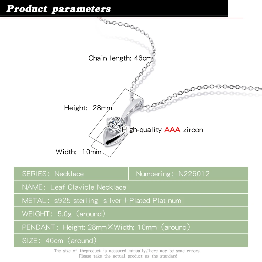 Изысканное женское ожерелье из стерлингового серебра 925 пробы с инкрустацией
