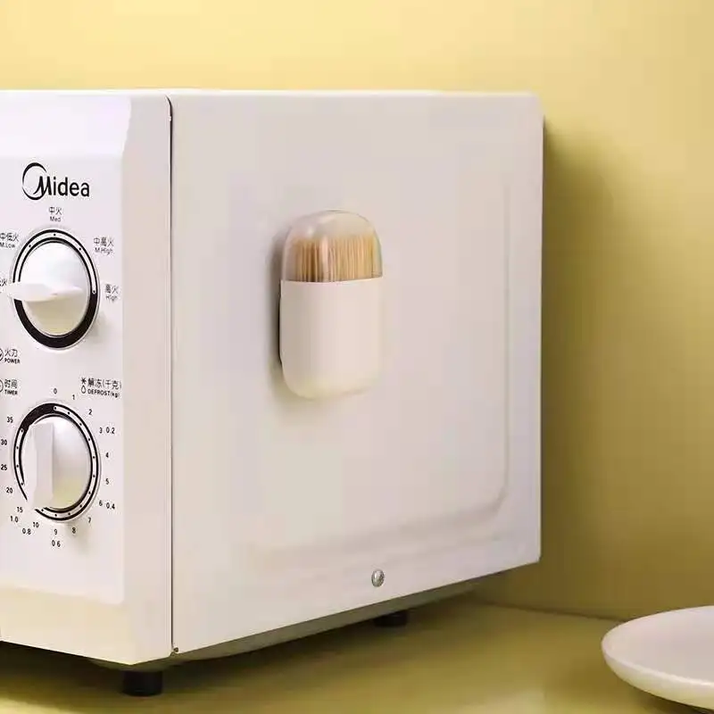 Креативная Магнитная коробка для зубочисток пластиковая стандартная стойка