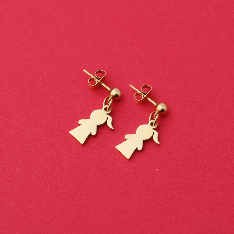 

Fnixtar 10 пар/лот личность серьги для девочек серьги в виде капель с зеркальная полировка Нержавеющая сталь серьги-гвоздики для женщин