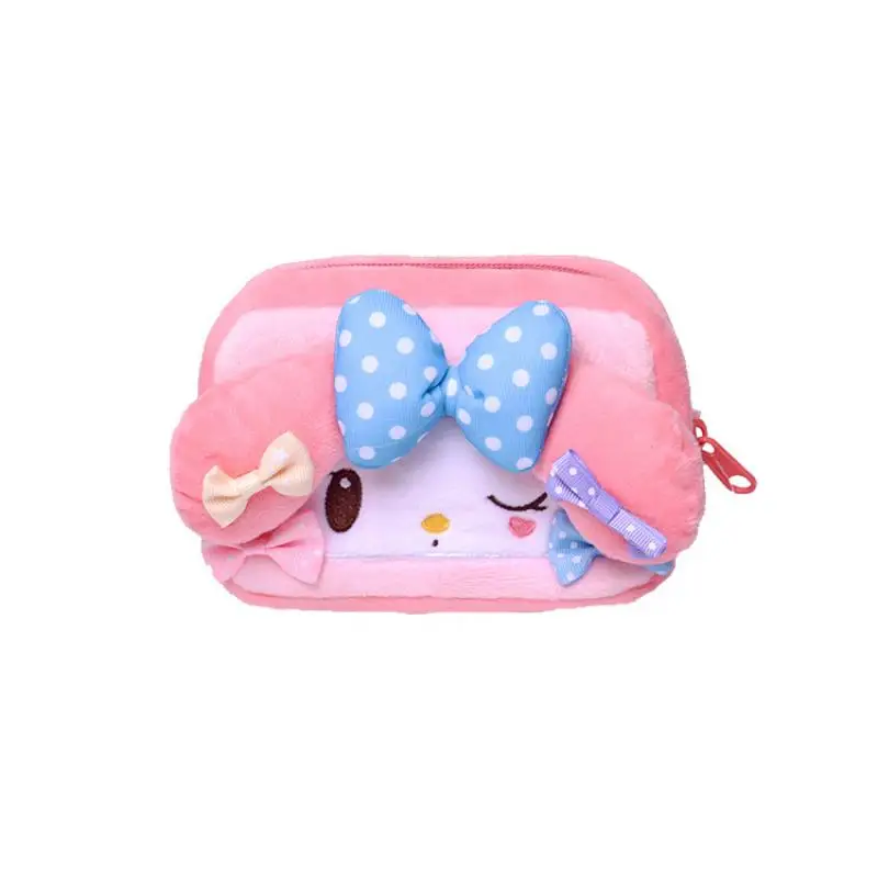 Милый плюшевый чехол в стиле аниме Моя Мелодия косметичка сумка для камеры