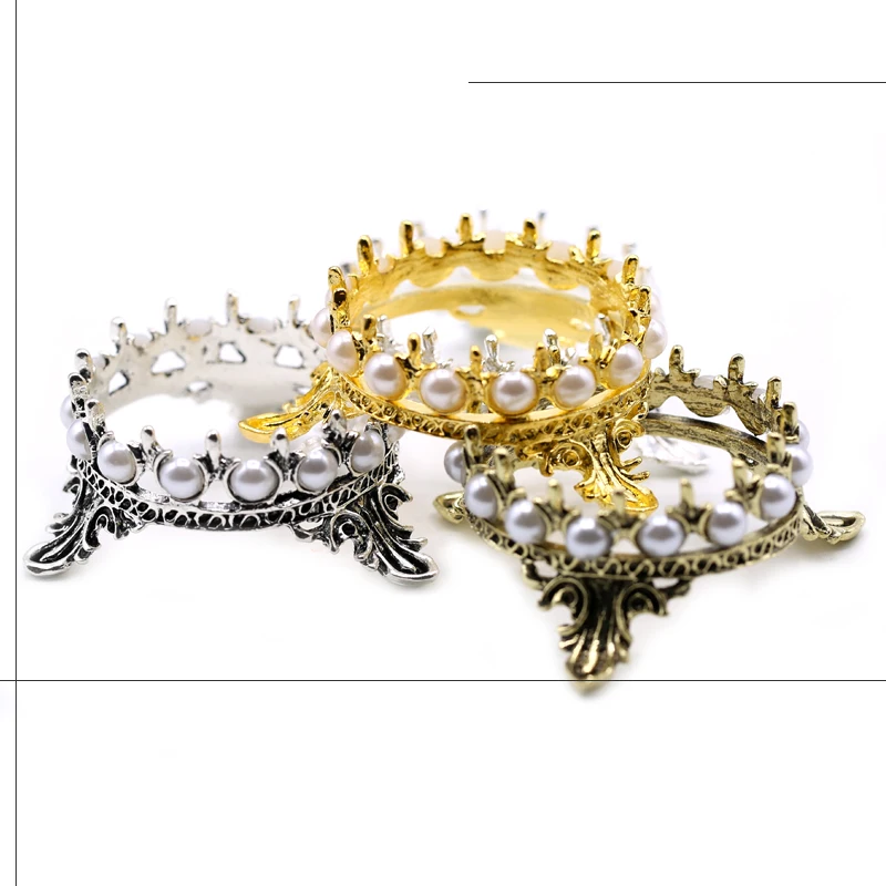 Корона жемчужные ручки для дизайна кисти стойка украшения салона дома сделай сам