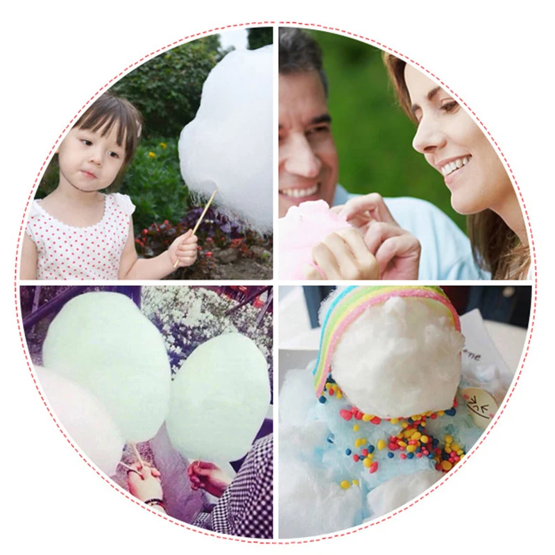 

Nostalgia Hard and Sugar Free Countertop Cotton Candy Maker DIY Children Cotton Candy Marshmallow Maker LXY9