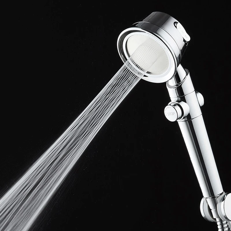 adjustable new design high pressure shower head magic waterline rainfall water saving pp filter with universal fitting bathroom free global shipping