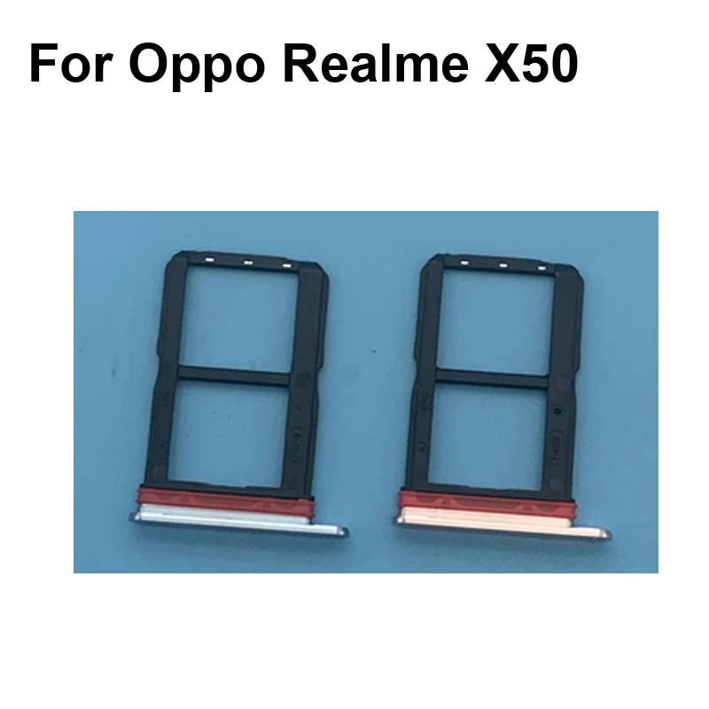 

Высококачественный защитный чехол для Oppo Realme X50 новый испытания хорошие Sim держатель для карт лоток отделение для карт, в которое можно Oppo на...