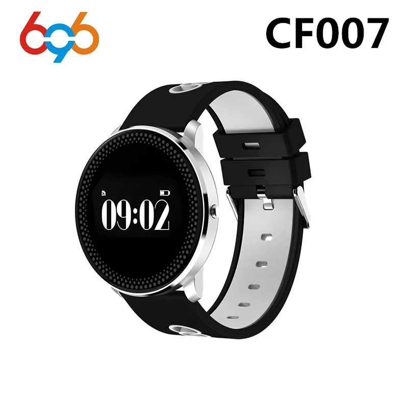 696 Bluetooth 4 0 CF007 фитнес трекер Спортивный Браслет Монитор артериального давления