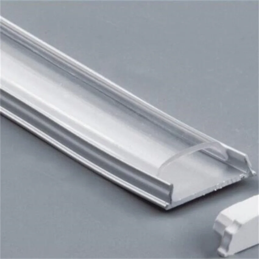 Бесплатная доставка гибкий алюминиевый профиль с заглушками и крепежными