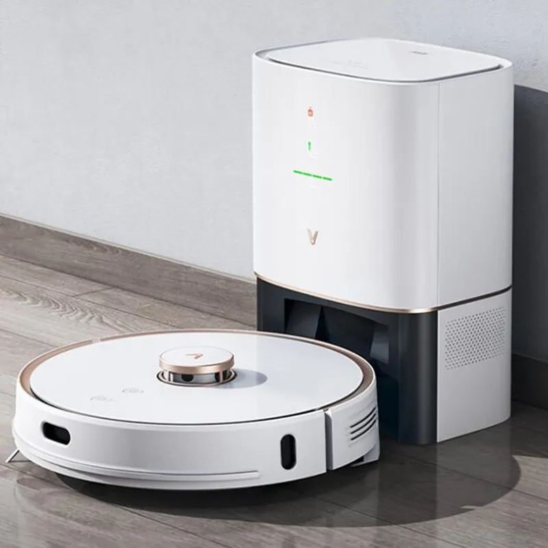 

VIOMI S9 Robot Vacuum Cleaner With 950W Intelligent Auto Dust Collection, LED Display 2700Pa Floor Carpet Sweeping and Mopping
