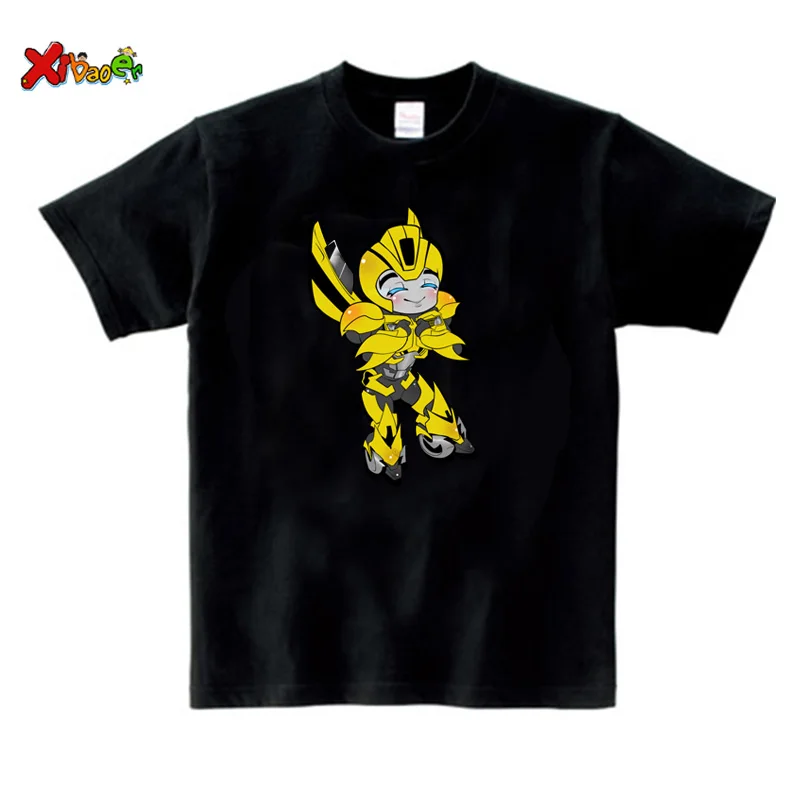 Футболка для мальчиков футболка с мультяшным принтом шмеля новинка 2020 модные