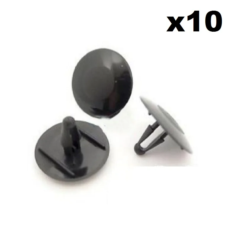 

10x For Toyota Cofano/Hood Isolante clip- Plastica Elementi di fissaggio per Audio